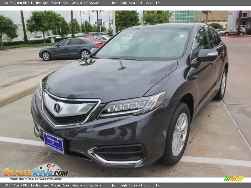 2017 Acura RDX Technology Modern Steel Metallic / Graystone Photo #3