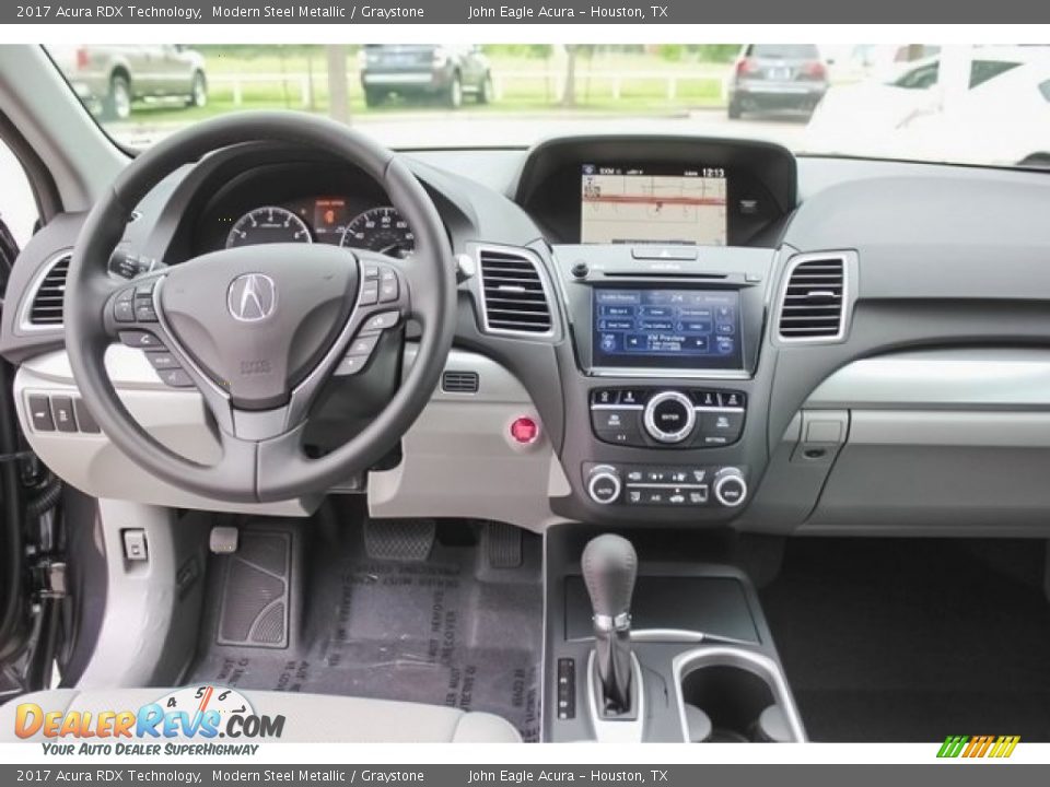 2017 Acura RDX Technology Modern Steel Metallic / Graystone Photo #9