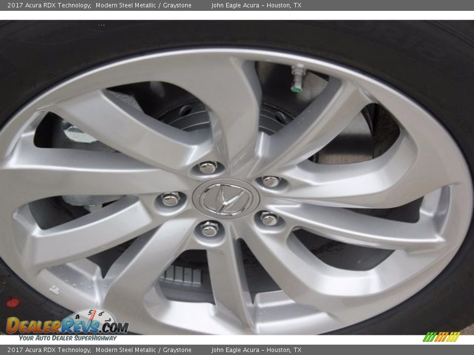 2017 Acura RDX Technology Modern Steel Metallic / Graystone Photo #10