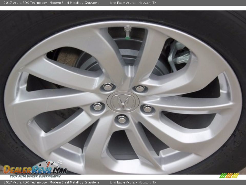 2017 Acura RDX Technology Modern Steel Metallic / Graystone Photo #11