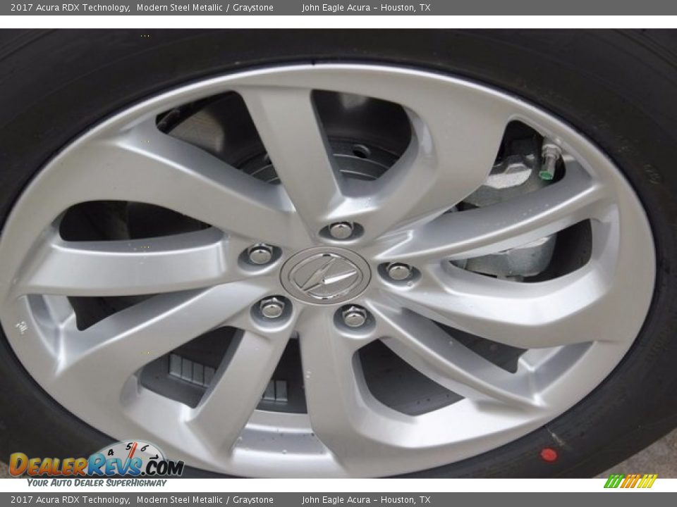 2017 Acura RDX Technology Modern Steel Metallic / Graystone Photo #13