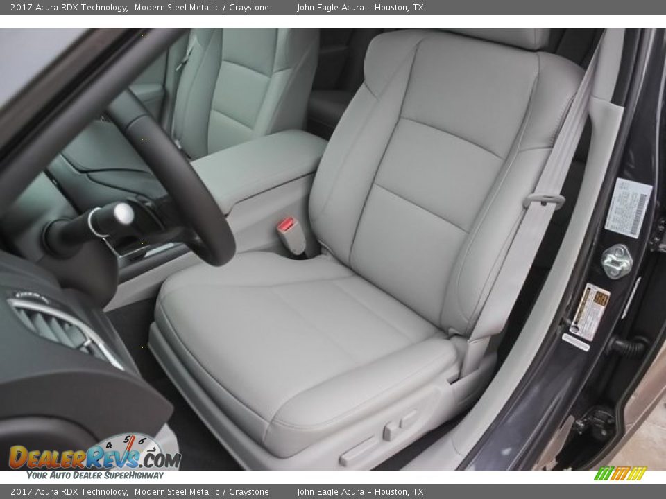 2017 Acura RDX Technology Modern Steel Metallic / Graystone Photo #16