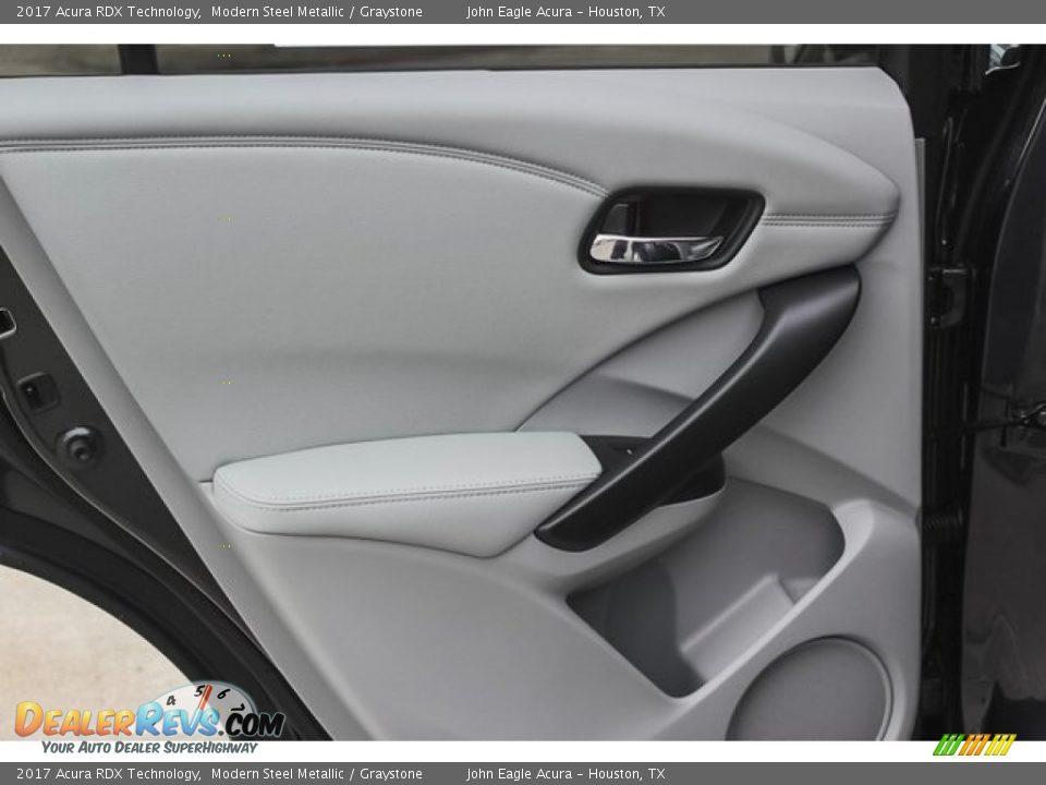 2017 Acura RDX Technology Modern Steel Metallic / Graystone Photo #17