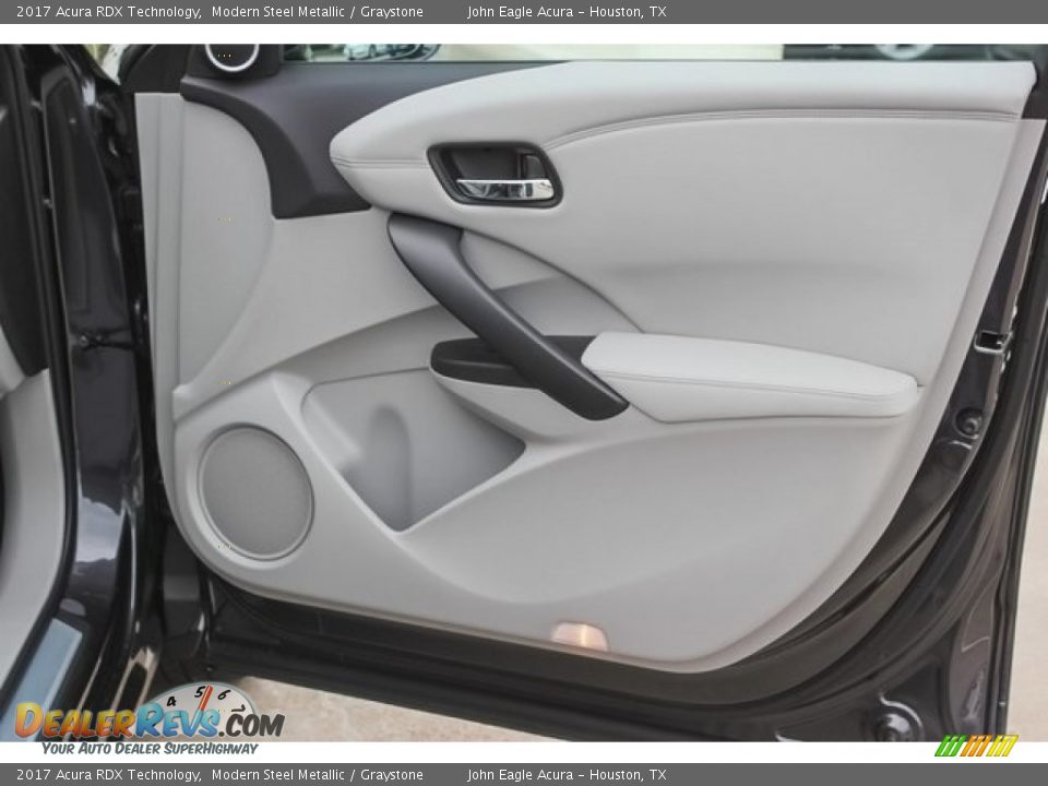 2017 Acura RDX Technology Modern Steel Metallic / Graystone Photo #26