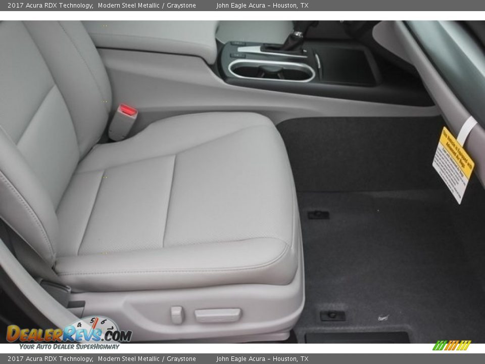 2017 Acura RDX Technology Modern Steel Metallic / Graystone Photo #27