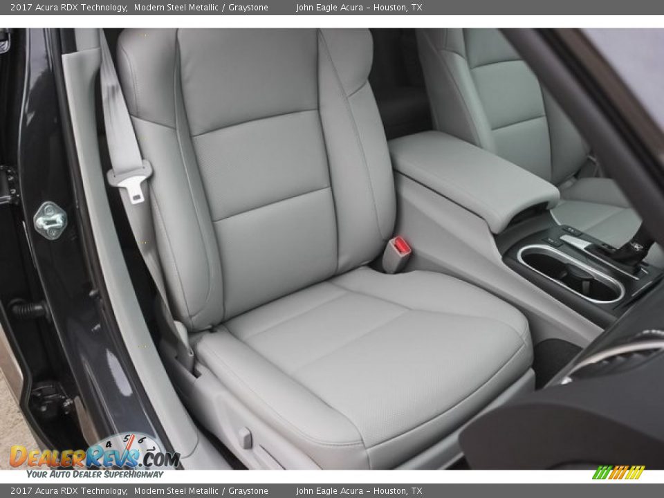 2017 Acura RDX Technology Modern Steel Metallic / Graystone Photo #28