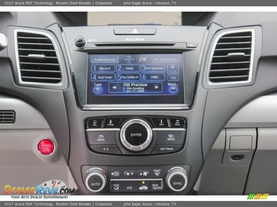 2017 Acura RDX Technology Modern Steel Metallic / Graystone Photo #31