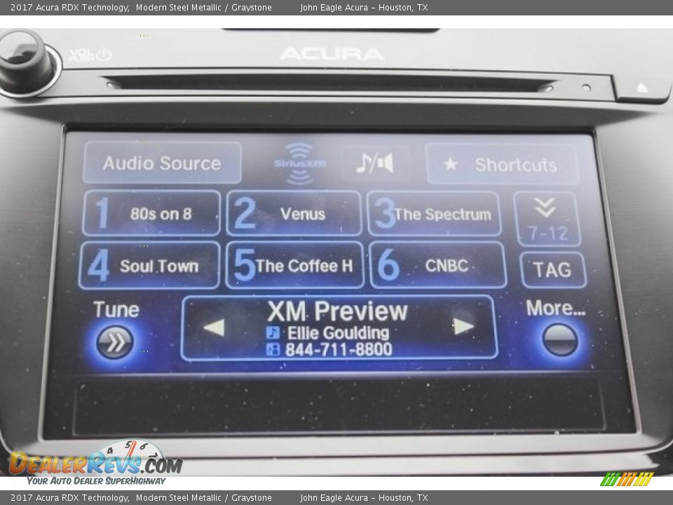 2017 Acura RDX Technology Modern Steel Metallic / Graystone Photo #36