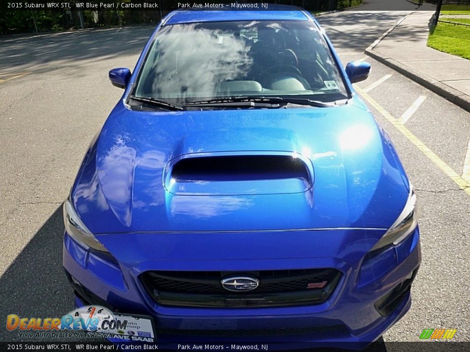 2015 Subaru WRX STI WR Blue Pearl / Carbon Black Photo #8