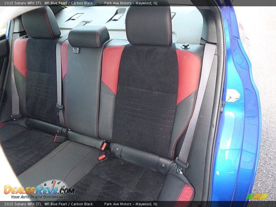 Rear Seat of 2015 Subaru WRX STI Photo #15