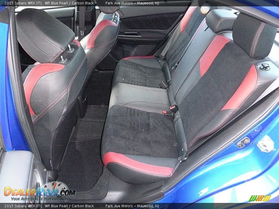 Rear Seat of 2015 Subaru WRX STI Photo #16