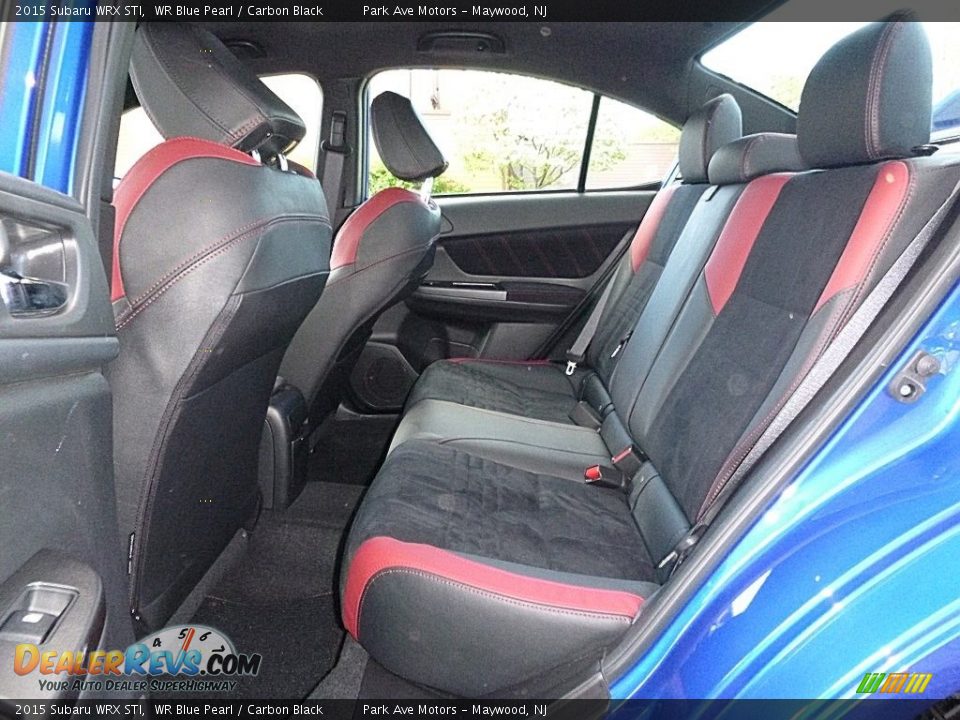 Rear Seat of 2015 Subaru WRX STI Photo #17