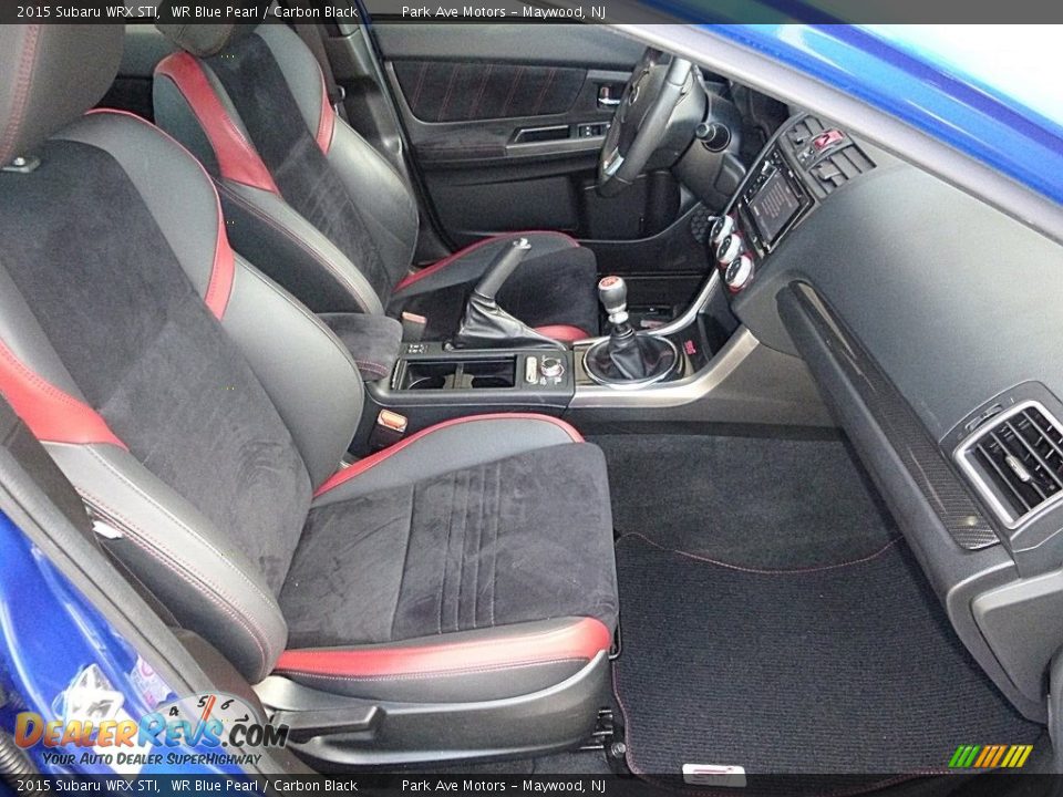 2015 Subaru WRX STI WR Blue Pearl / Carbon Black Photo #20