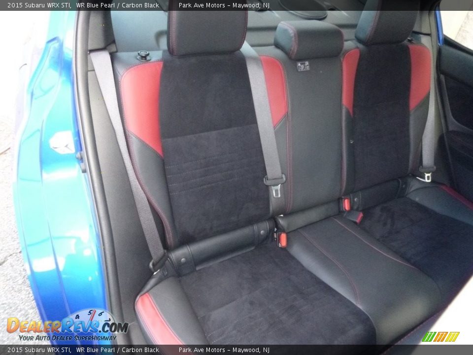 2015 Subaru WRX STI WR Blue Pearl / Carbon Black Photo #23