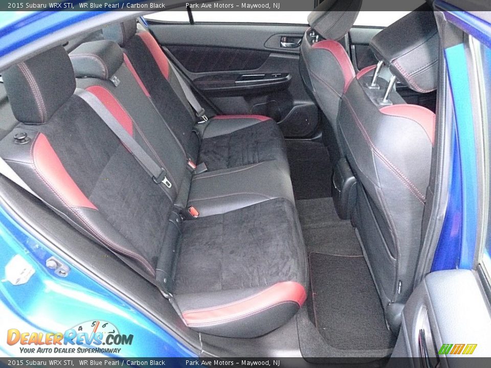 Rear Seat of 2015 Subaru WRX STI Photo #24