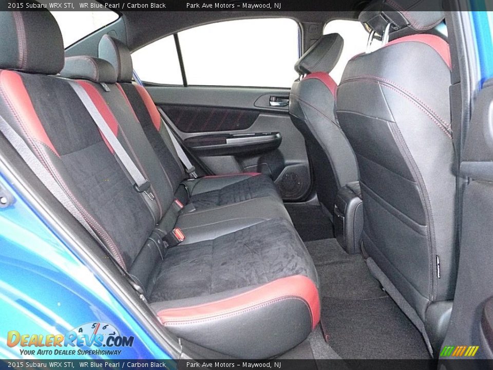 2015 Subaru WRX STI WR Blue Pearl / Carbon Black Photo #25