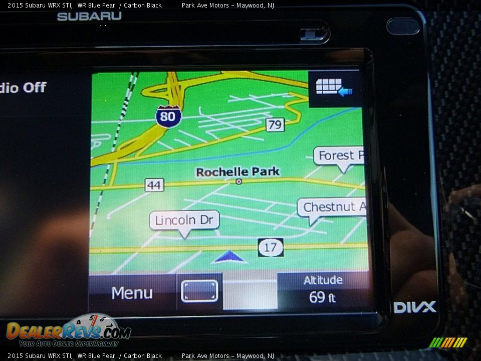 2015 Subaru WRX STI WR Blue Pearl / Carbon Black Photo #31