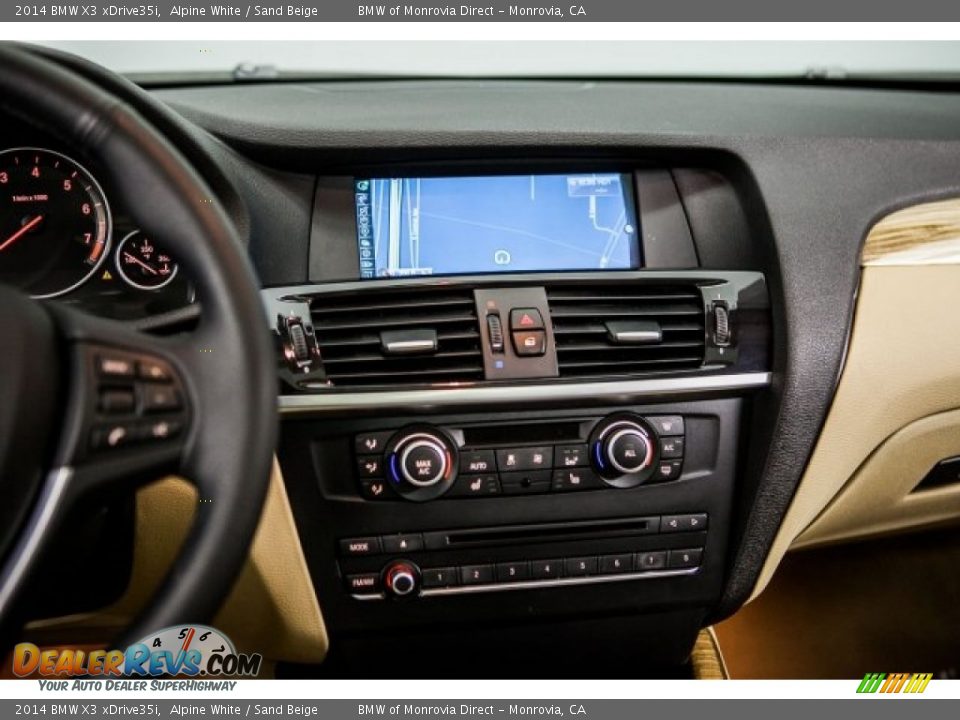 2014 BMW X3 xDrive35i Alpine White / Sand Beige Photo #5