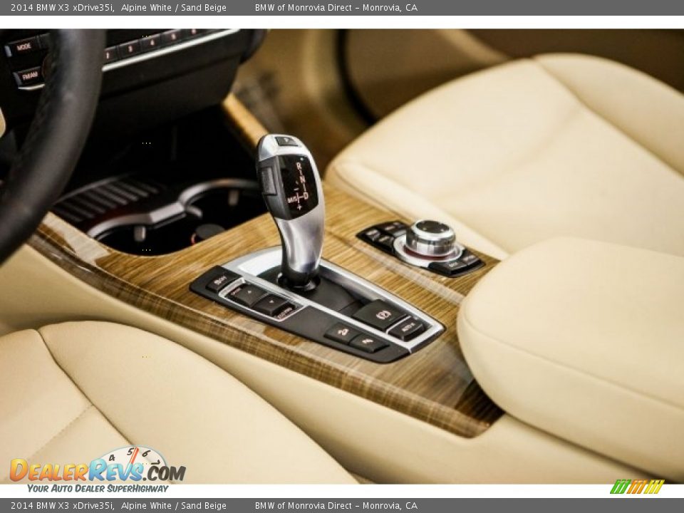 2014 BMW X3 xDrive35i Alpine White / Sand Beige Photo #19