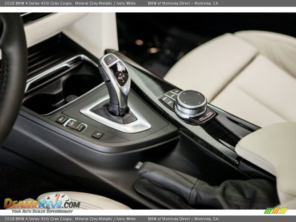 2018 BMW 4 Series 430i Gran Coupe Mineral Grey Metallic / Ivory White Photo #7