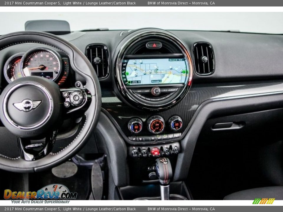 2017 Mini Countryman Cooper S Light White / Lounge Leather/Carbon Black Photo #6