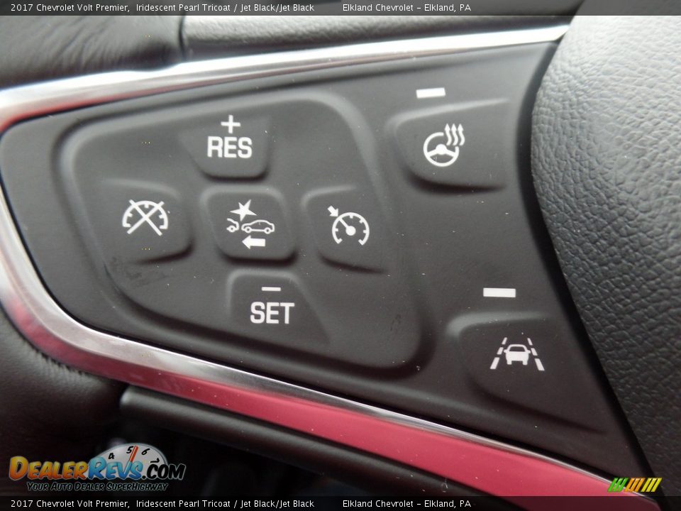 2017 Chevrolet Volt Premier Iridescent Pearl Tricoat / Jet Black/Jet Black Photo #16