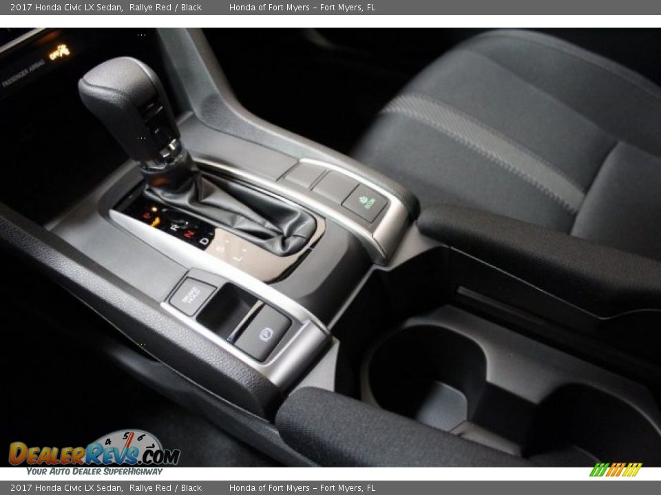 2017 Honda Civic LX Sedan Rallye Red / Black Photo #21