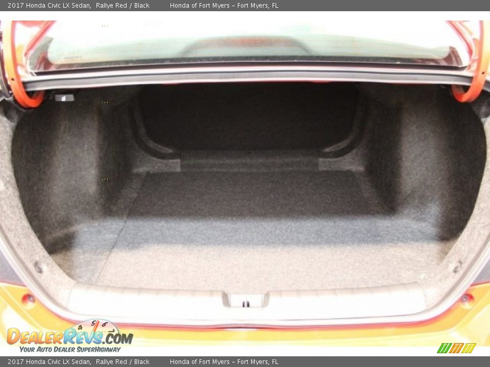 2017 Honda Civic LX Sedan Rallye Red / Black Photo #25