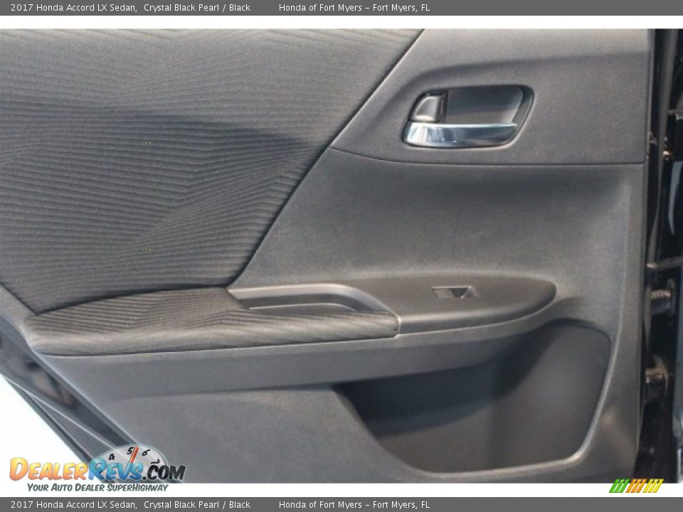 2017 Honda Accord LX Sedan Crystal Black Pearl / Black Photo #23