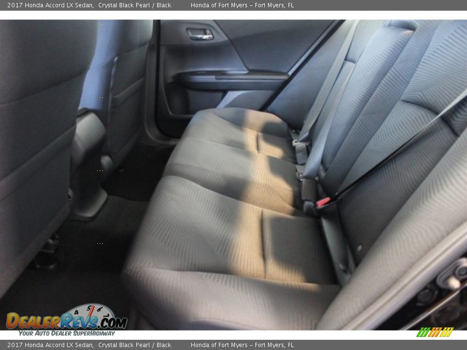 2017 Honda Accord LX Sedan Crystal Black Pearl / Black Photo #24