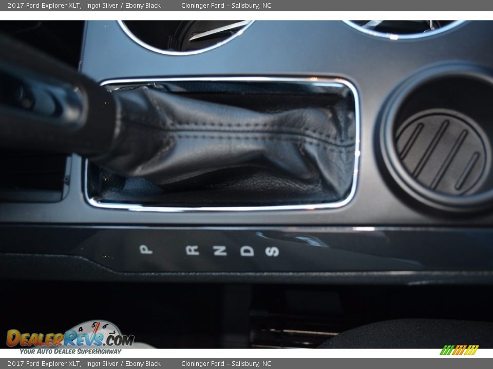 2017 Ford Explorer XLT Ingot Silver / Ebony Black Photo #15