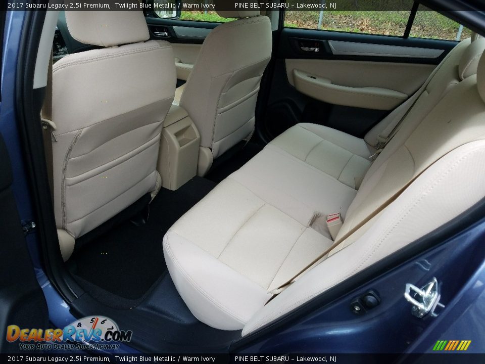 2017 Subaru Legacy 2.5i Premium Twilight Blue Metallic / Warm Ivory Photo #8