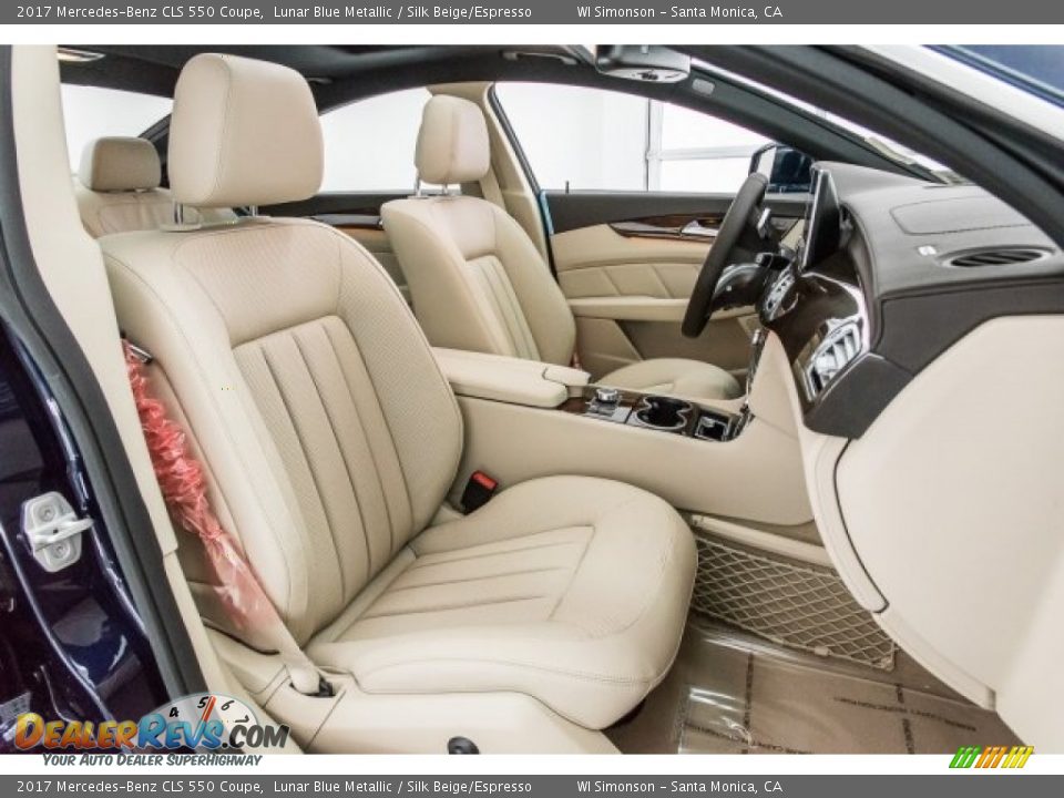 Silk Beige/Espresso Interior - 2017 Mercedes-Benz CLS 550 Coupe Photo #2