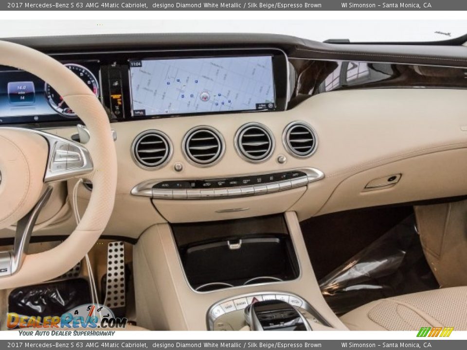 Navigation of 2017 Mercedes-Benz S 63 AMG 4Matic Cabriolet Photo #5