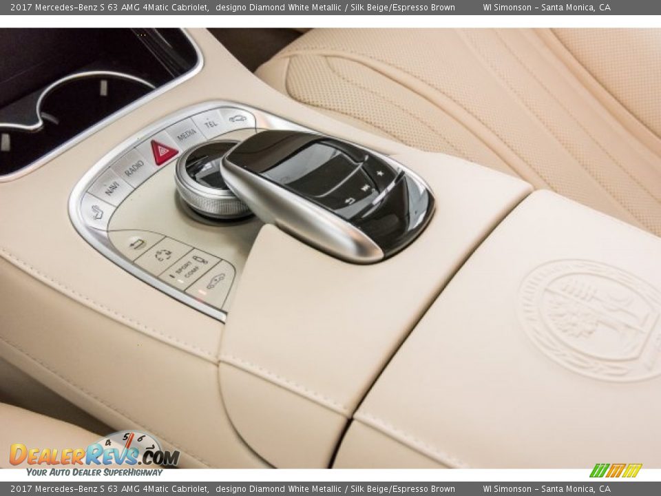 Controls of 2017 Mercedes-Benz S 63 AMG 4Matic Cabriolet Photo #7