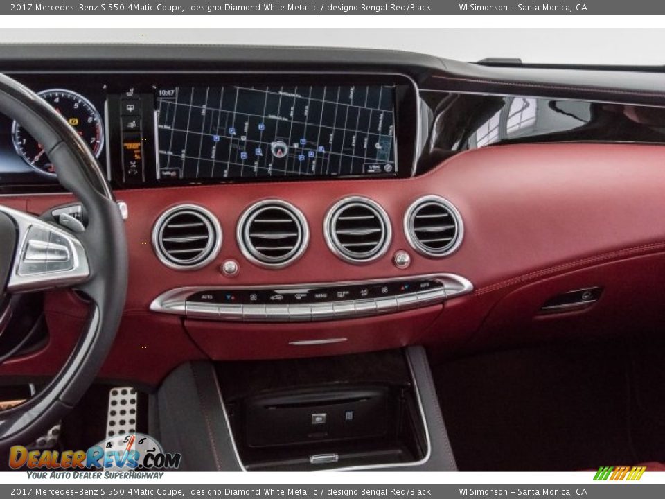 Controls of 2017 Mercedes-Benz S 550 4Matic Coupe Photo #5