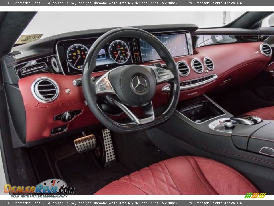 Dashboard of 2017 Mercedes-Benz S 550 4Matic Coupe Photo #7