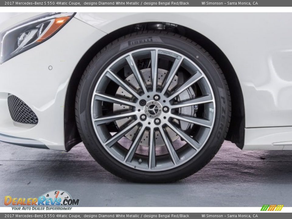 2017 Mercedes-Benz S 550 4Matic Coupe Wheel Photo #9