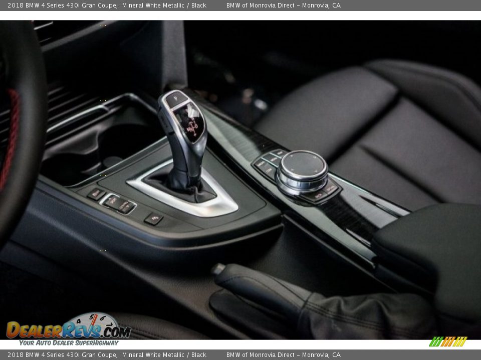 2018 BMW 4 Series 430i Gran Coupe Mineral White Metallic / Black Photo #7