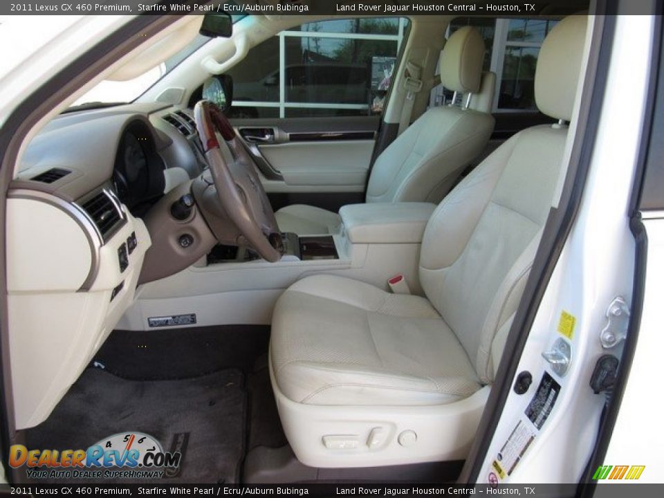 2011 Lexus GX 460 Premium Starfire White Pearl / Ecru/Auburn Bubinga Photo #3