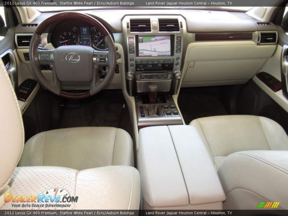 2011 Lexus GX 460 Premium Starfire White Pearl / Ecru/Auburn Bubinga Photo #4