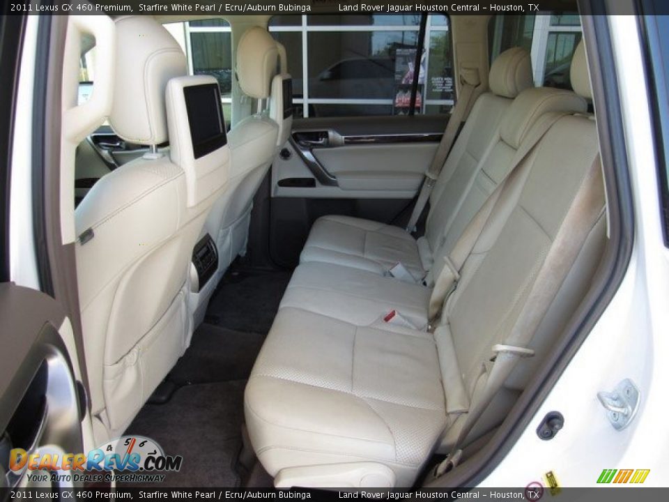 2011 Lexus GX 460 Premium Starfire White Pearl / Ecru/Auburn Bubinga Photo #13