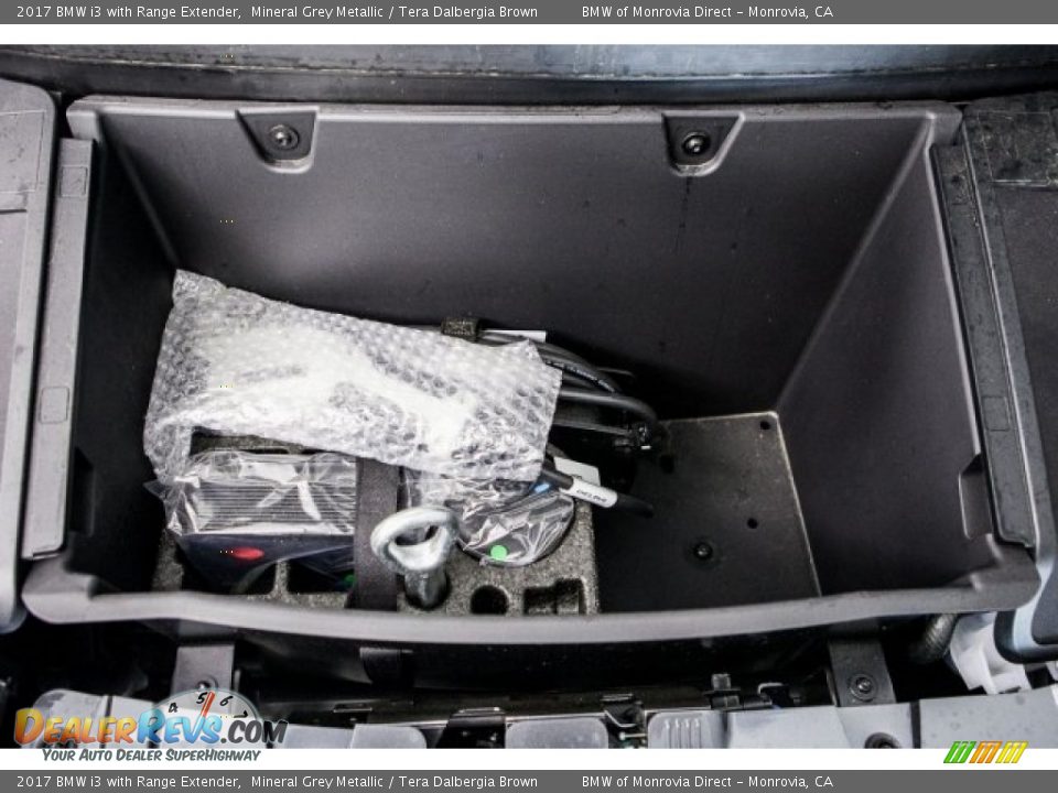 2017 BMW i3 with Range Extender Mineral Grey Metallic / Tera Dalbergia Brown Photo #8