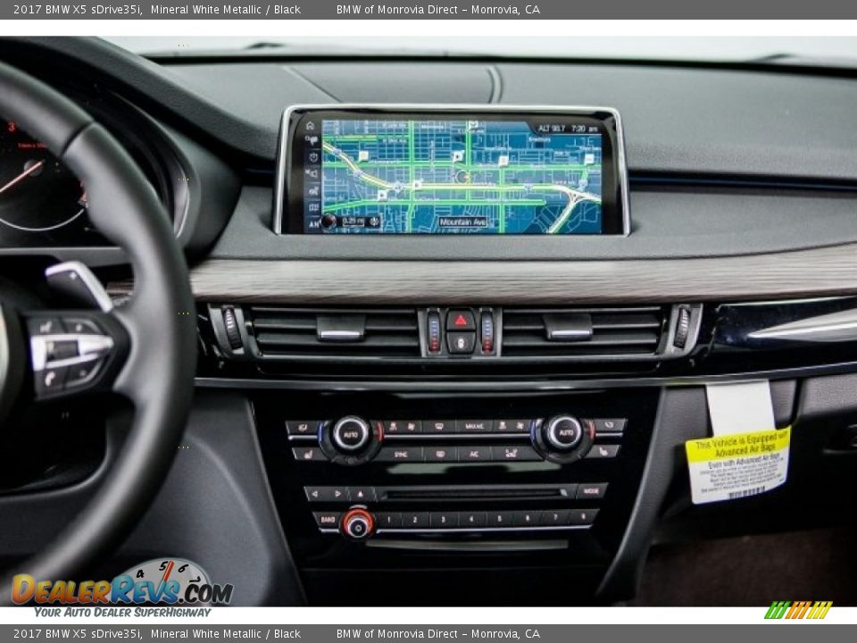 2017 BMW X5 sDrive35i Mineral White Metallic / Black Photo #6