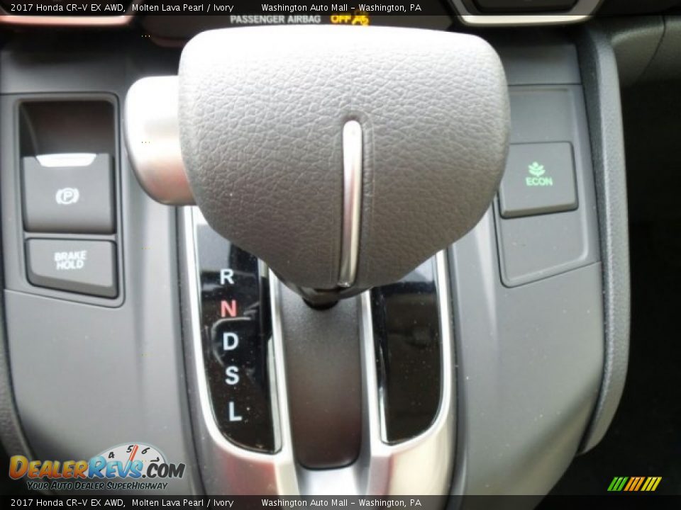 2017 Honda CR-V EX AWD Molten Lava Pearl / Ivory Photo #30