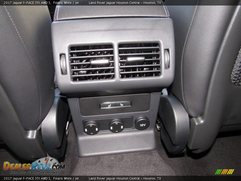 2017 Jaguar F-PACE 35t AWD S Polaris White / Jet Photo #15