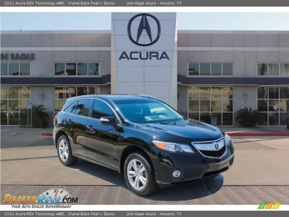 2013 Acura RDX Technology AWD Crystal Black Pearl / Ebony Photo #1