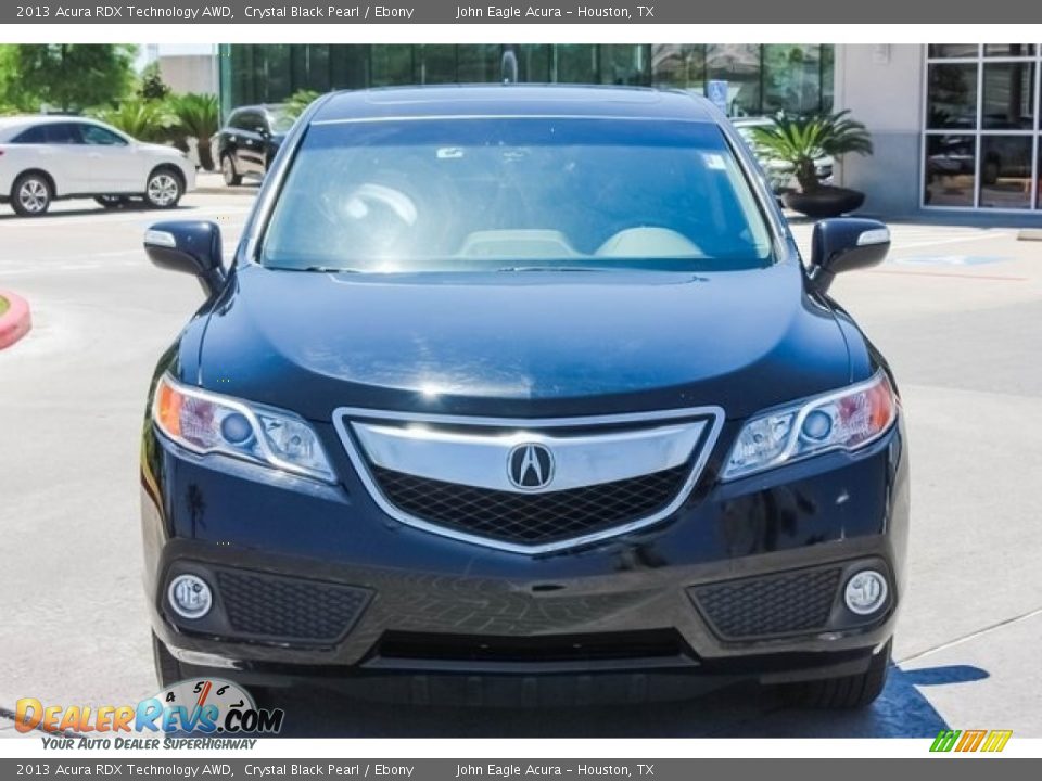 2013 Acura RDX Technology AWD Crystal Black Pearl / Ebony Photo #2
