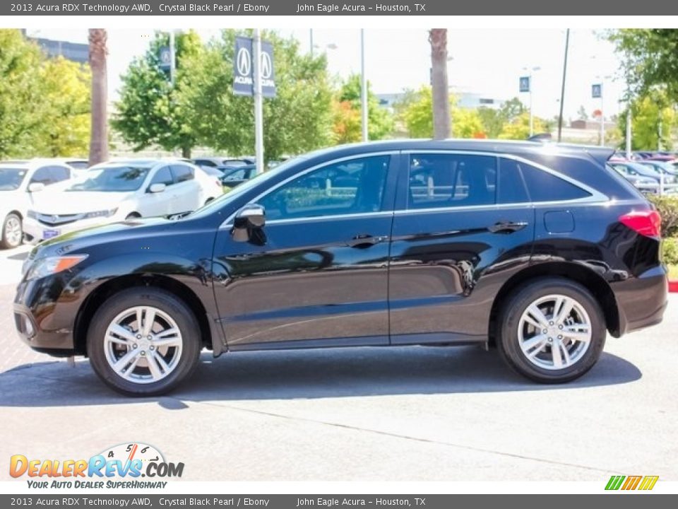 2013 Acura RDX Technology AWD Crystal Black Pearl / Ebony Photo #4