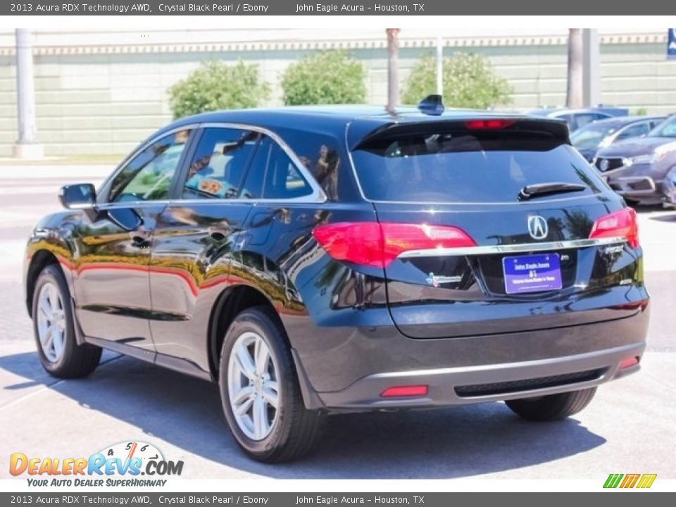 2013 Acura RDX Technology AWD Crystal Black Pearl / Ebony Photo #5